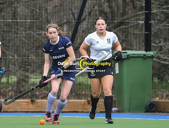 Ladies 1's vs Ipswich Seven
